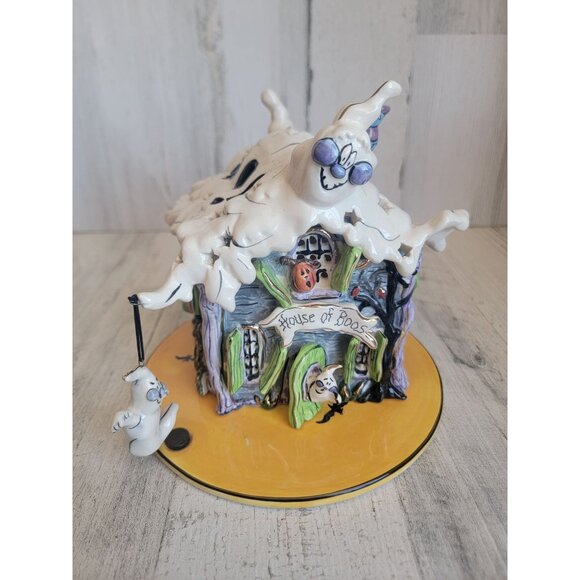 Blue Sky House of boos tea‎ light ceramic holder candle - Picture 5 of 15